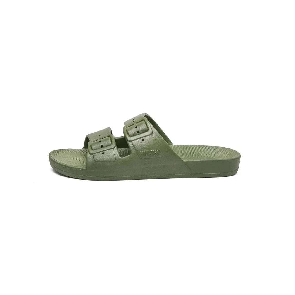 Freedom Moses Sandals Toddler US 10 Cactus Double Strap Open Toe Slide ZAP1168